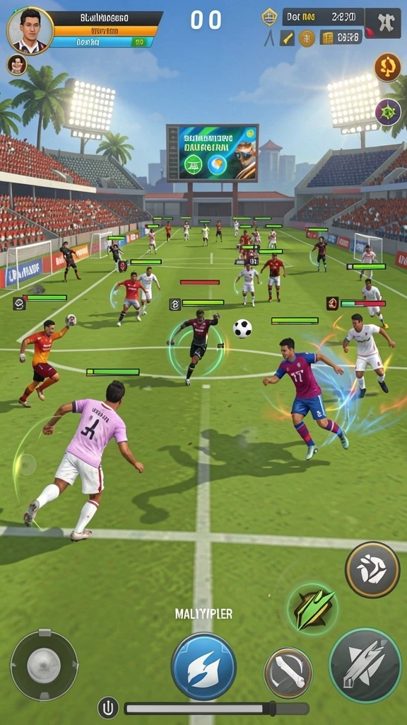 Level tantangan yang seru dan beragam.