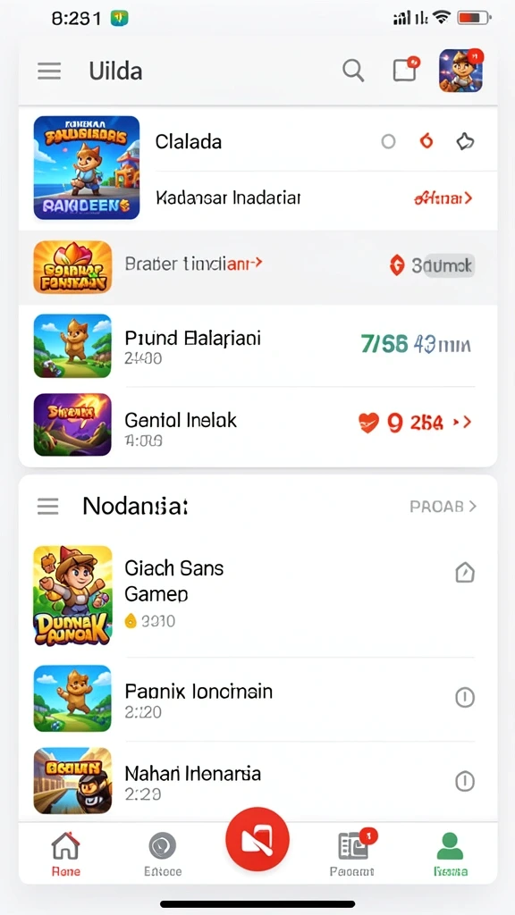 Karakter-karakter unik dengan latar cerita menarik.