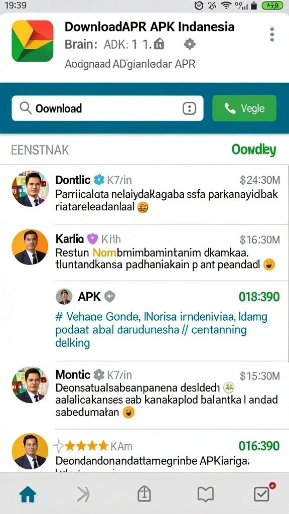 Fitur interaksi sosial antar pemain dalam aplikasi.