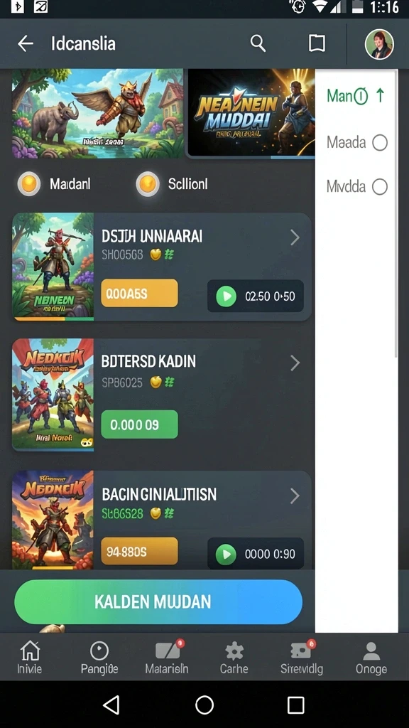 Level yang beragam menantang pemain dengan cara yang unik.