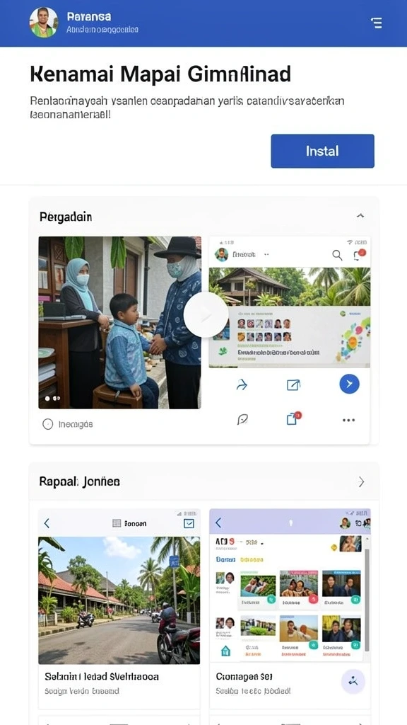 Screenshot menggambarkan berbagai item dan upgrade yang tersedia.