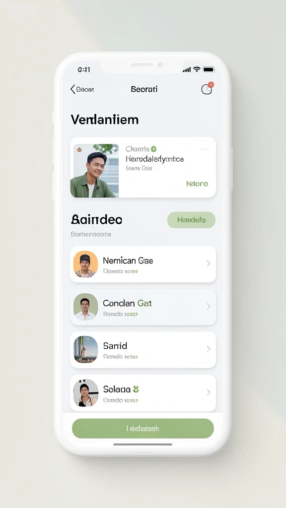 Tampilan menu utama yang menarik dan mudah dinavigasi.