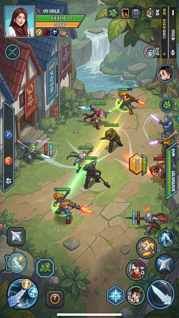Pengalaman bermain multiplayer yang seru dan interaktif.
