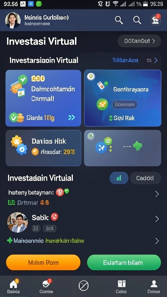 Menu pengaturan yang lengkap dan user-friendly.
