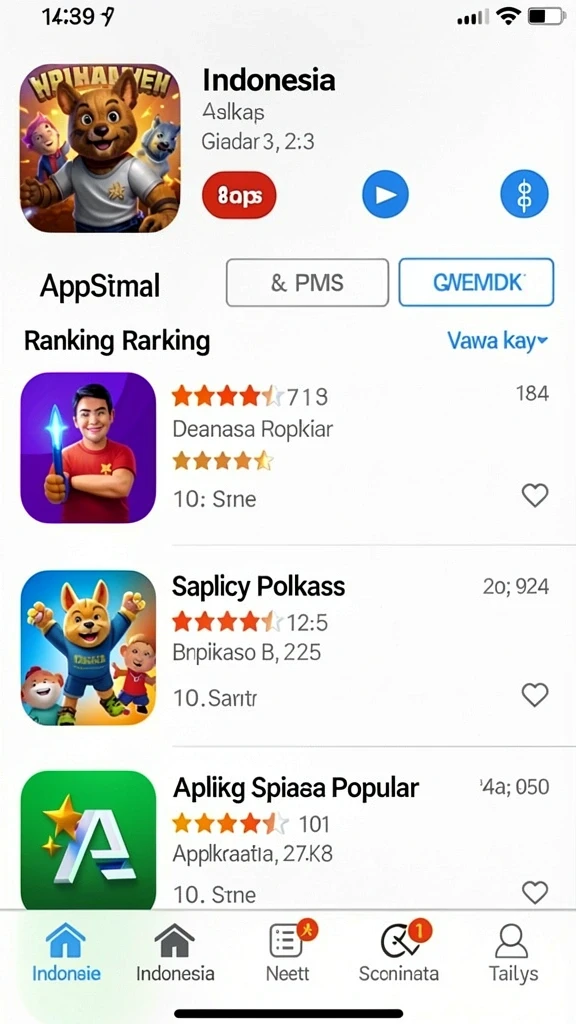 Tampilan antarmuka yang ramah pengguna.