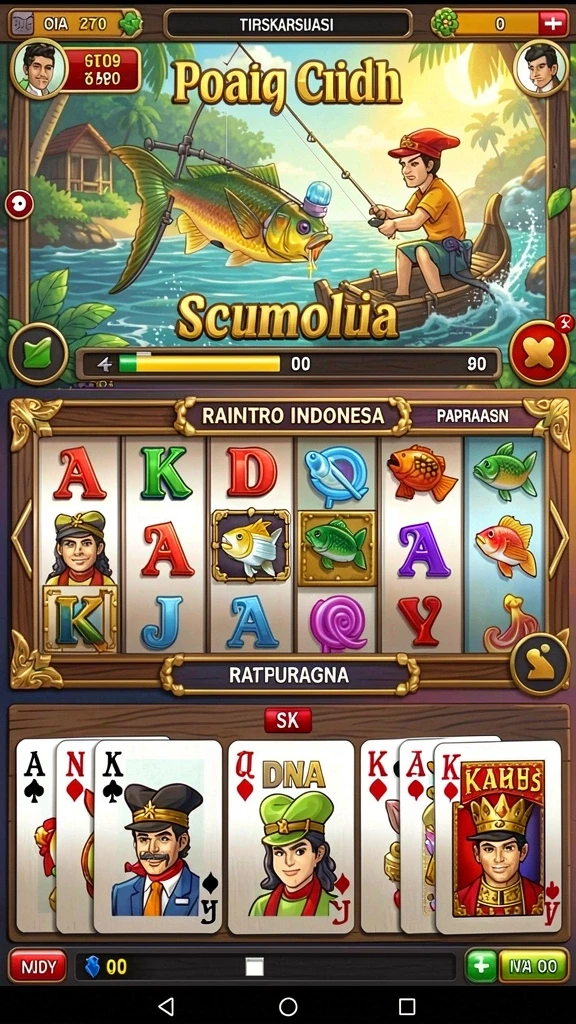 Tampilan utama aplikasi HOKI777 yang menarik.