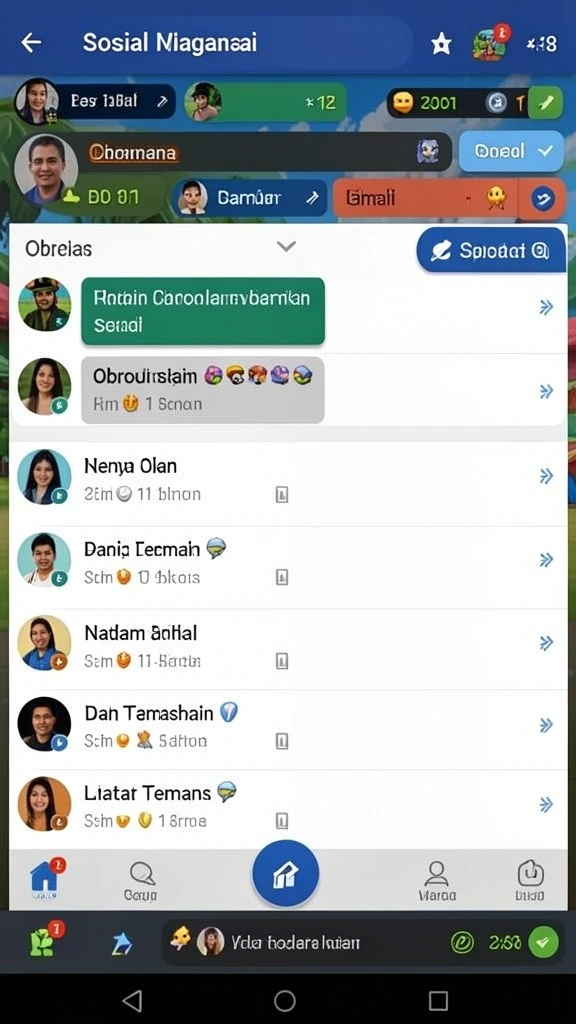 Karakter-karakter ikonik saat bertarung.