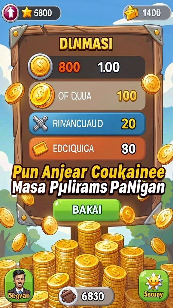 Tampilan awal yang menarik dan mudah dinavigasi.