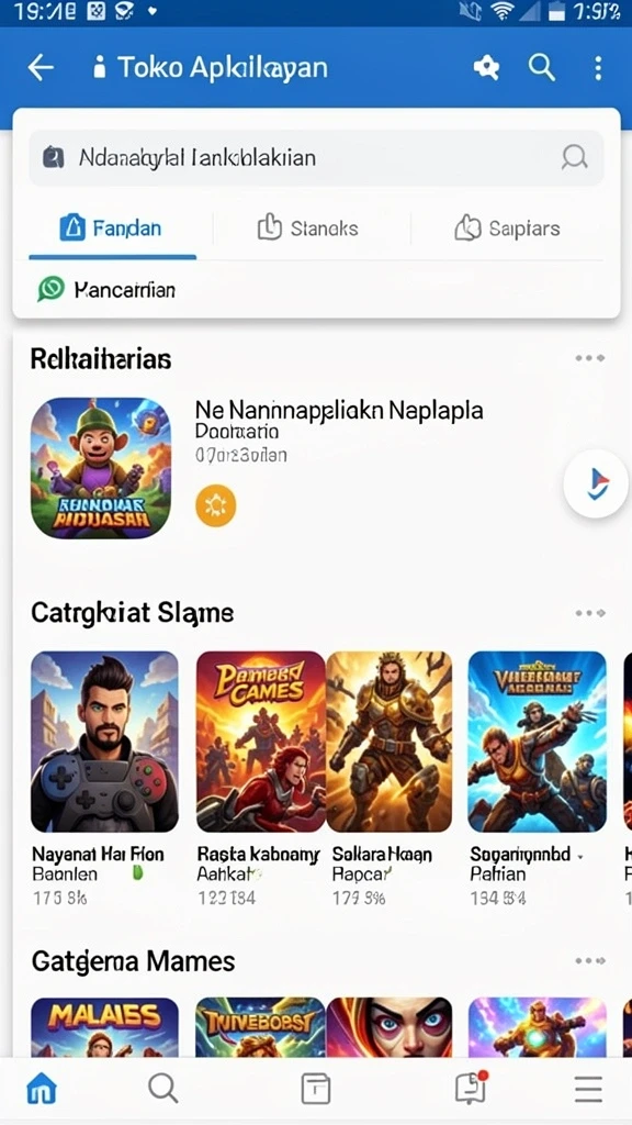 Tampilan antarmuka yang user-friendly dan menarik.