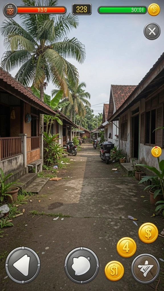 Tampilan antarmuka IDNSERU yang menarik dan user-friendly.