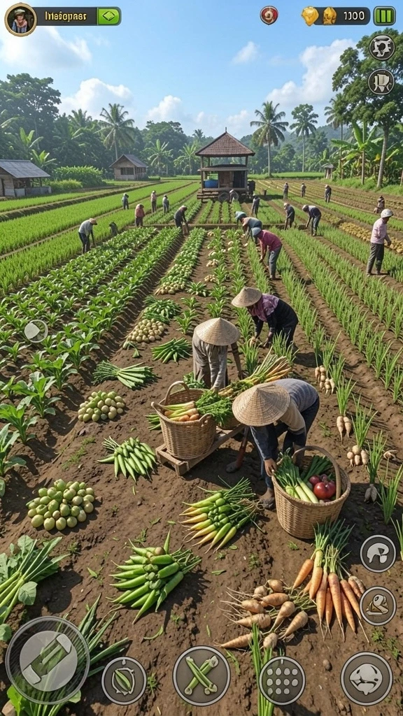 Momen seru saat berkompetisi dalam permainan bersama teman-teman.