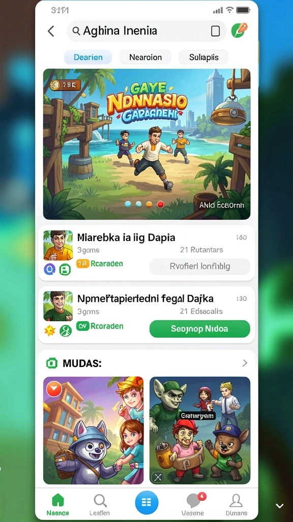 Pengalaman permainan yang seru dengan berbagai misi menarik.