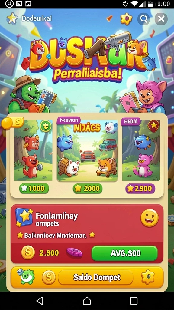 Tampilan utama KARTUTOTO yang menarik dan ramah pengguna.