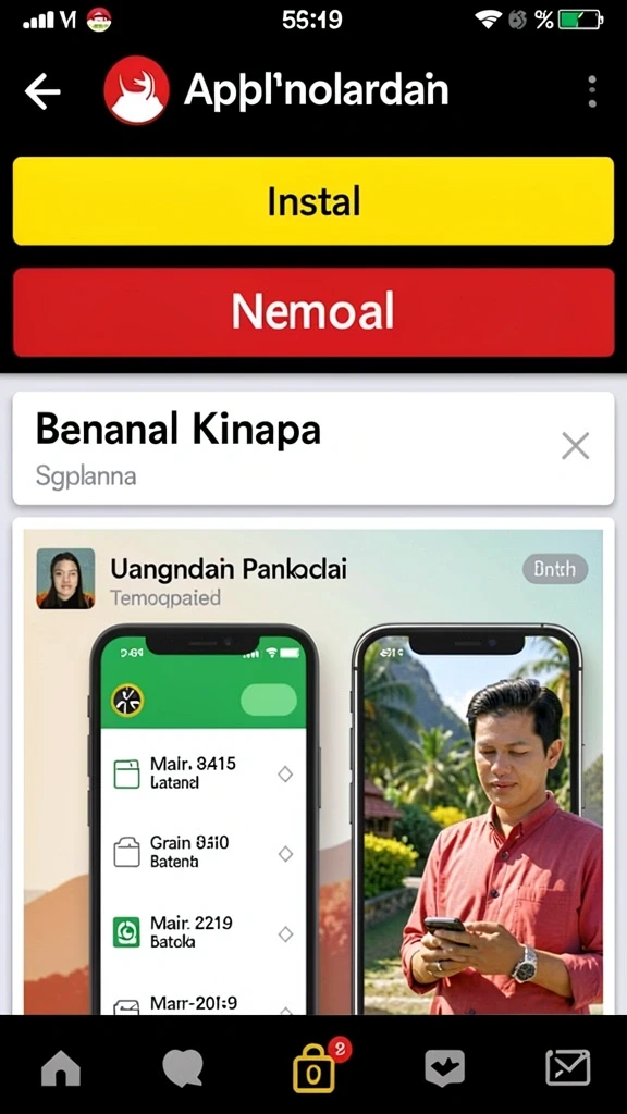 Tampilan antarmuka yang ramah pengguna dan mudah dinavigasi.