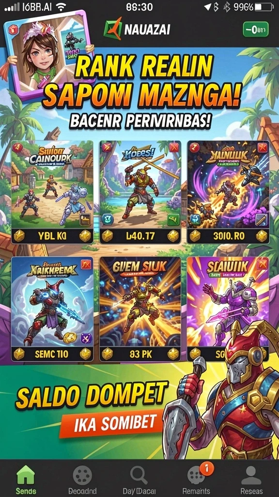 Fitur mode multiplayer yang seru.