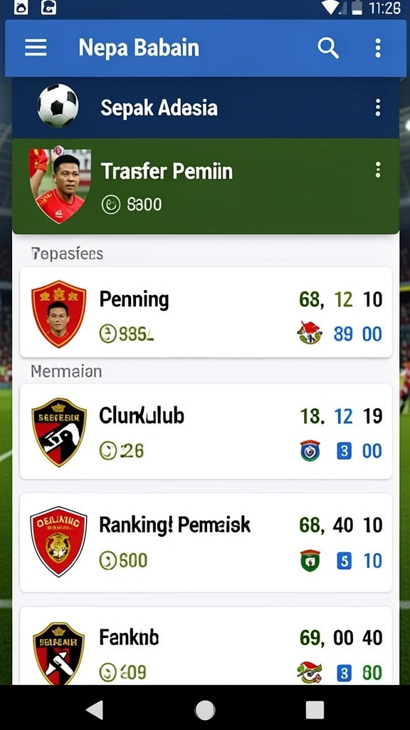 Tampilan awal permainan yang memukau dan interaktif.
