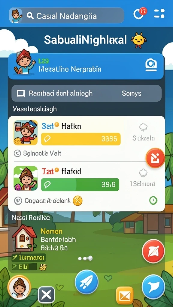 Misi menarik yang menantang pemain setiap hari.