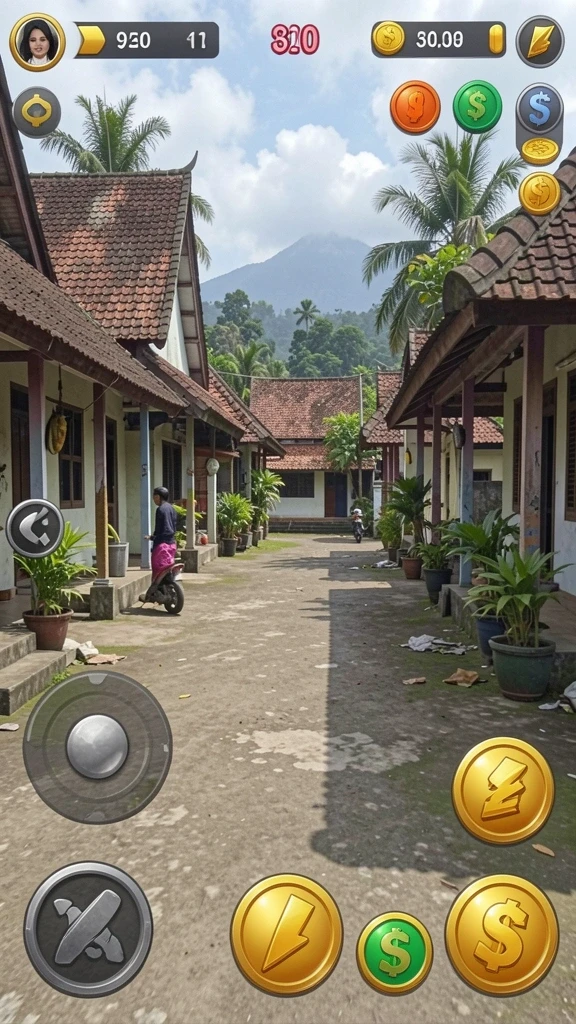 Tampilan antarmuka permainan yang menarik dan mudah digunakan.