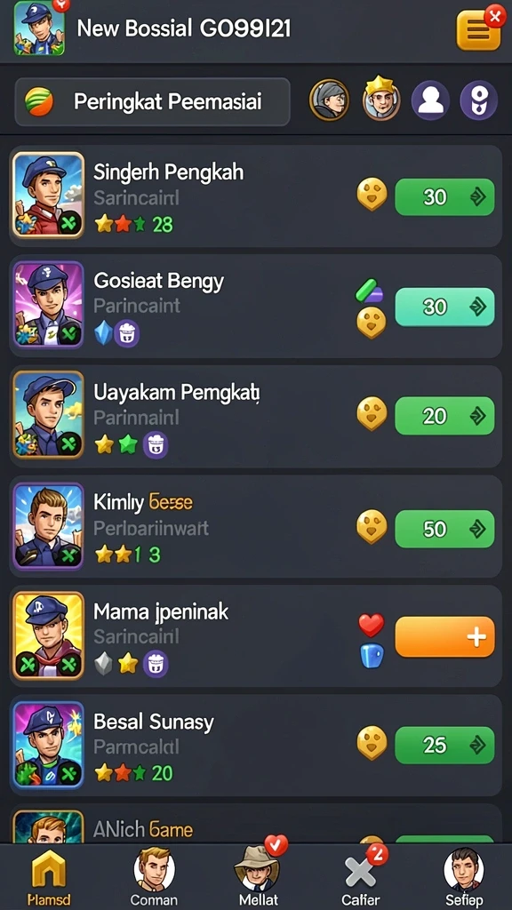 Tampilan grafis yang memukau dan detail yang halus.