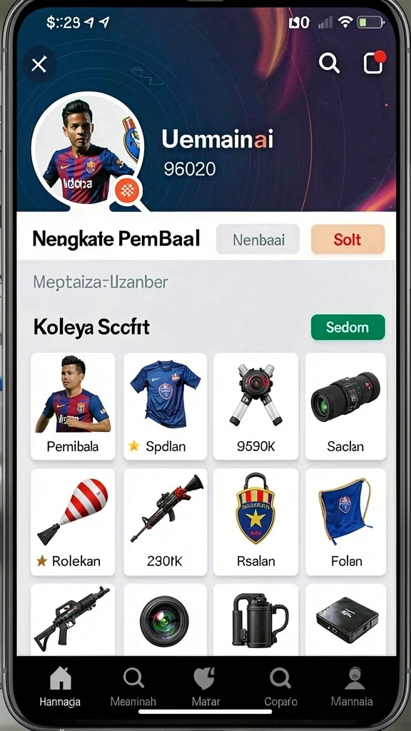 Antarmuka pengguna yang intuitif dan mudah digunakan.