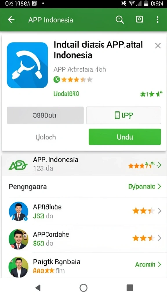 Tampilan antarmuka yang user-friendly.