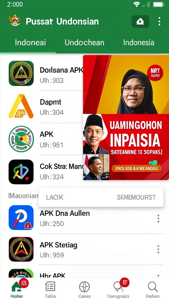 Beragam karakter yang dapat dipilih untuk dimainkan.