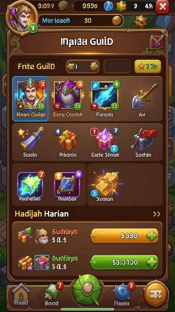 Event menarik setiap bulan untuk pemain setia.