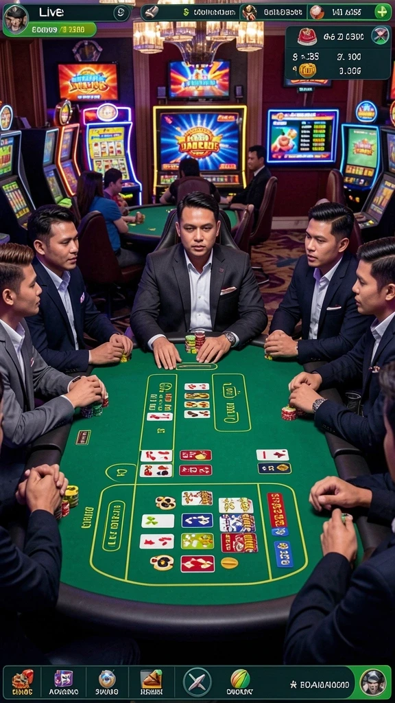 Pengaturan tim untuk bermain bersama teman.