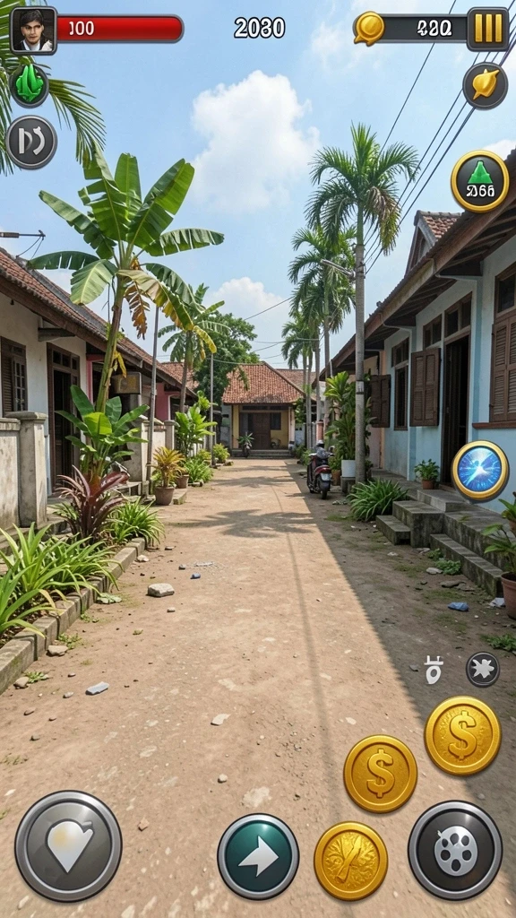 Tampilan antarmuka SLOT21 yang menarik.