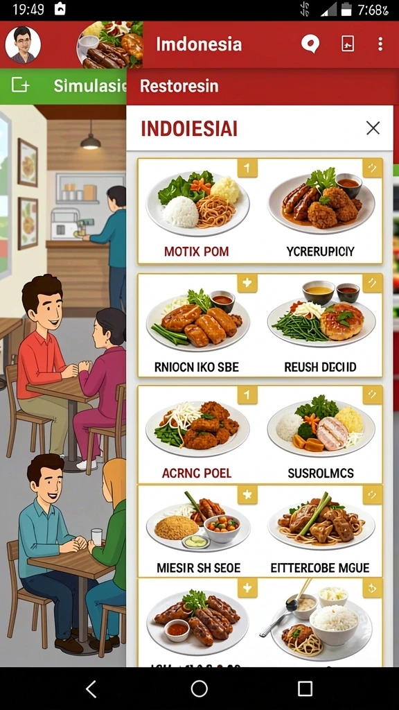 Tampilan antarmuka SUPER88 yang modern dan menarik.