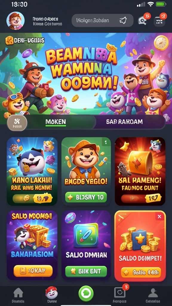 Kompetisi multiplayer yang seru dan interaktif.