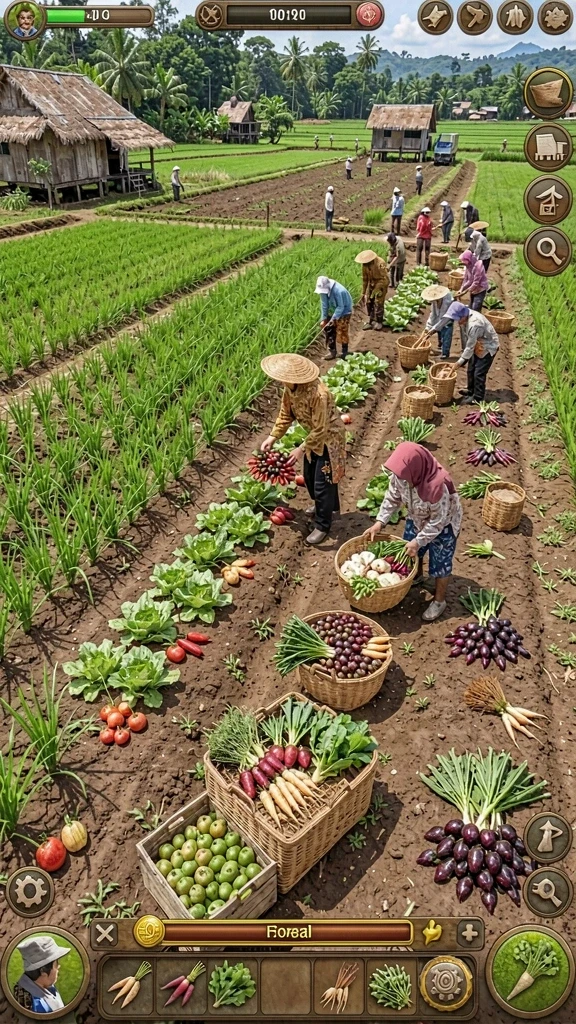Karakter-karakter unik dengan kemampuan berbeda.