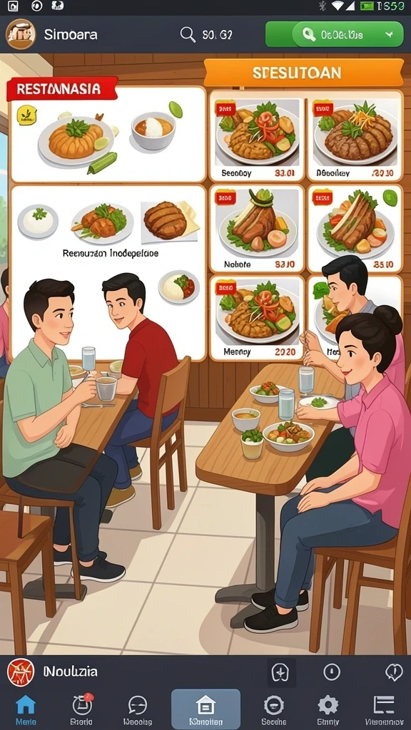 Screenshot menampilkan karakter utama dalam aksi.